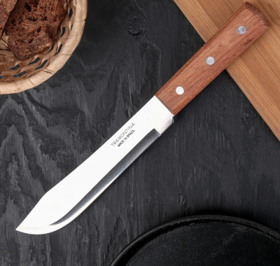 Нож кухонный д/мяса "Tramontina Universal", лезвие 17,5 см