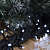 Гирлянда эл. д/улицы нить 10 м, 100 LED, IP44, "Мерцание", белый, черный провод SL100L-B-M