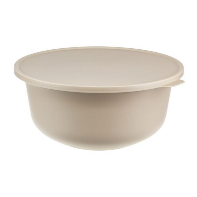 Миска 4,3л Тэсти с крышкой латте