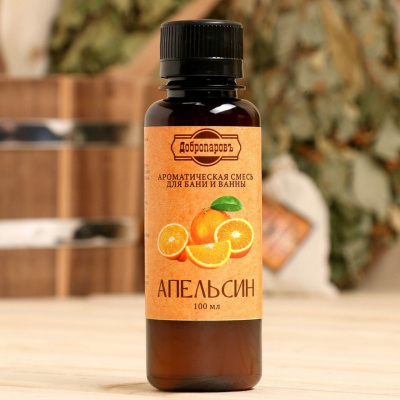 Ароматическая смесь для бани и ванны «Апельсин» 100 мл "Добропаровъ" 2870496