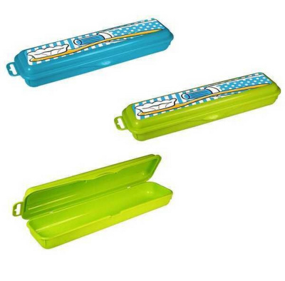 Футляр д/зубной щетки М2553 для зубной щетки и пасты Микс