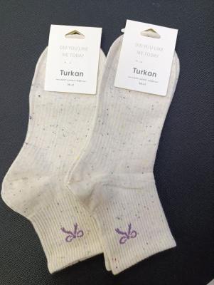Носки женские "Turkan socks" 36-41 р-р YТ62892
