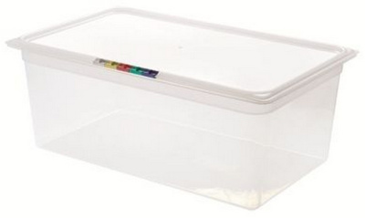 Гастроемкость 1/1 h=200 мм. 24 л. п/п прозрачная  GP 