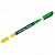 Текстовыделитель двусторонний Berlingo "Textline HL220" желтый/зеленый, 0,5-4мм