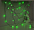Гирлянда эл. нить 5 м, зеленый, 30 LED "Шарики" 3590710