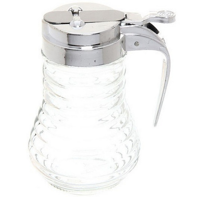 Сахарница стеклянная с дозатором 9016А-1 12 см Сахарница стеклянная с дозатором 9016А-1 12 см