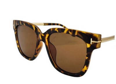 Очки солнцезащитные UV 400, пластиковая оправа, ZN3232C2