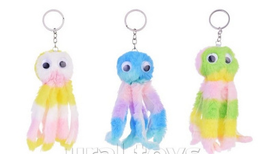 Брелок мягкая игрушка "Осьминог"