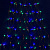 Гирлянда эл. сетка на елку 1,8 м, 224 LED, мультицвет 362-074
