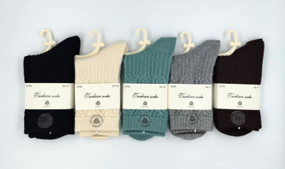 Носки женские "Turkan socks" 36-41 р-р HD6136