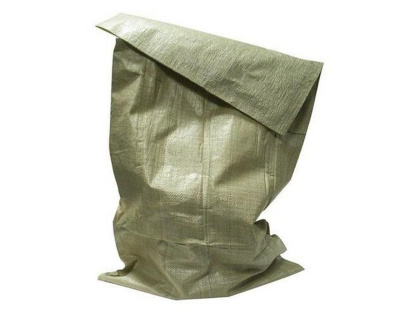 Мешок полипропиленовый, 55х95 см, 40 г/м², зеленый