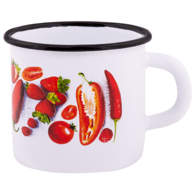 Кружка 400мл эмаль Паприка