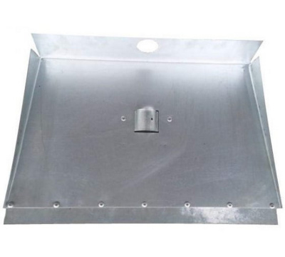 Лопата 3-х бортная 500*600мм алюминиевая с планкой без черенка