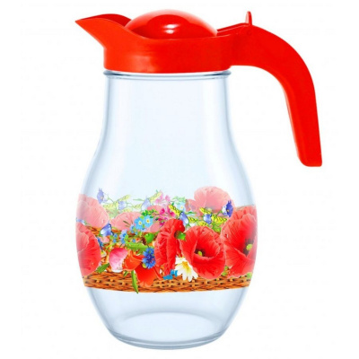 Кувшин 1,5л 1607-Д Маковое поле