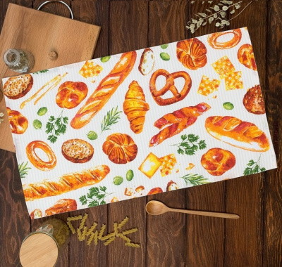 Полотенце кухонное 35х60 см Bread микс 4682783 Полотенце кухонное 35х60 см Bread микс 4682783