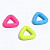 Игрушка жевательная "Магический треугольник", TPR, 7,5 см, микс цветов 7520888