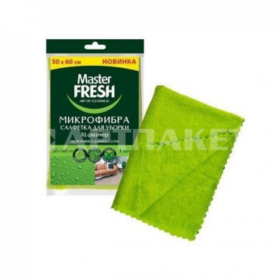 Тряпка д/пола Master FRESH микрофибра XL-size 50*60 см