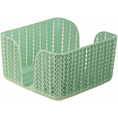 Салфетница М 1193 ВЯЗАНИЕ фисташка