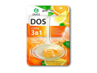 Блок подвесной для унитаза Dos 3 в 1 Сила цитрусов