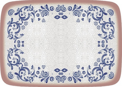 Блюдо прямоуг. 230*160 мм. Виенто 