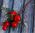 Декор "Зимнее очарование" шишка ягоды зелень, 18 см 5046894