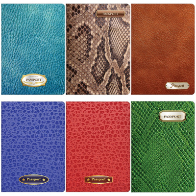 Обложка для паспорта "Текстура" ассорти 201787