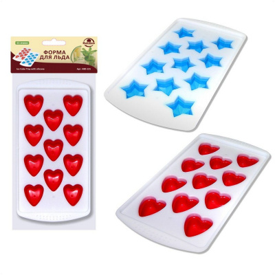 Форма для льда силиконовая 22*11*2см 