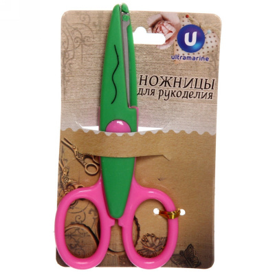 Ножницы для рукоделия 14см "Плавные волны"