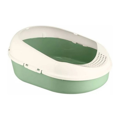 Лоток д/кошачьего туалета Cosmo зеленый