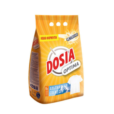 Стир. порошок Дося автомат 6 кг альпийская свежесть