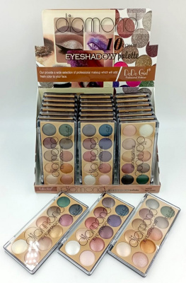 Тени для век Do Do Girl, микс оттенков 18 гр D3069