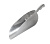 Совок для сыпучих продуктов 1140 гр. алюм. 21*12*6 (AS-0038