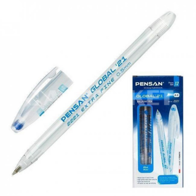 Ручка масляная PENSAN GLOBAL-21 синий 0,5 мм