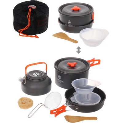 Набор посуды походной 9 предметов Cooking Set COMPSOR-308