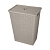 Корзина д/белья 35л Wenge серый