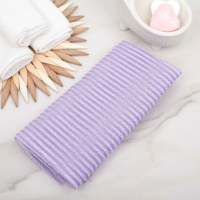 Мочалка д/тела "Японская" в полоску, 90х30 см, микс 3092684