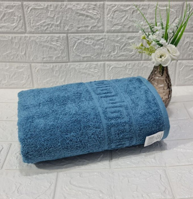Полотенце махровое 70х140 синий водопад Полотенце махровое 70х140 синий водопад