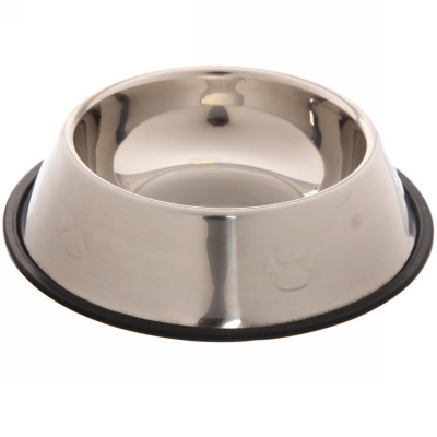 Миска металлическая "Лапки"