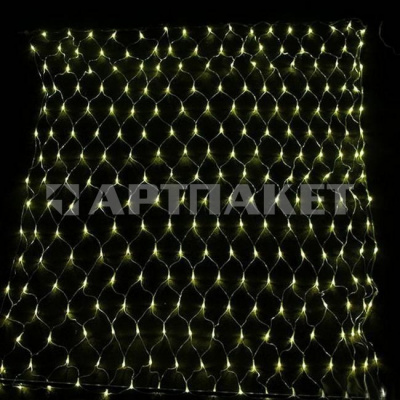 Гирлянда эл. сетка 2х2 м, белый телый, 120 LED 71189