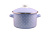 Кастрюля эмалированная 4л Горох мелкий фиолетовый Кастрюля эмалированная 4л Горох мелкий фиолетовый