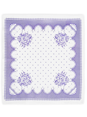 Платок головной 80*80 см, ситец, микс