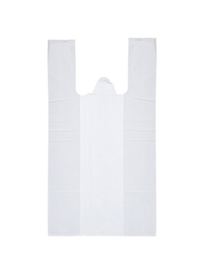 Пакет майка  нд 40*70 белая 14мкм