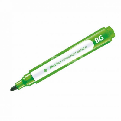Маркер перманентный BG "Meridian" зеленый, 2-3мм PM 6173