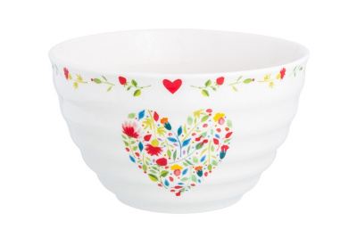 Салатник 500мл "Сердце из цветов" 230161