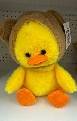 Игрушка мягкая 30 см "Утка в шапке" 22843-02