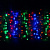 Гирлянда эл. д/улицы занавес 2х6 м, мультицвет, 960 LED, IP 54, прозрачный провод 183-021