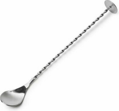 Ложка барменская с мадлером 28 см