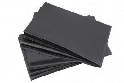 Мешок ПВД д/мусора, 70x110 см (120 л), 60 мкм, пласт "Стандарт", черный, ППК