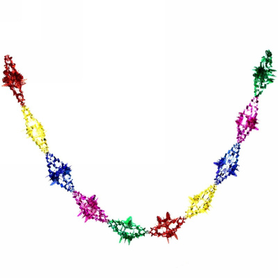 Гирлянда-растяжка фольгированная "Ёлочка" 2,5м 