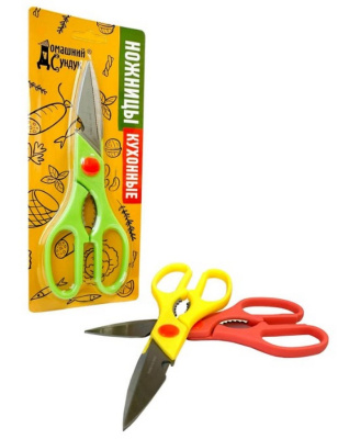 Ножницы кухонные "Домашний Сундук" микс